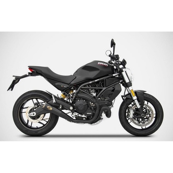 2＞1 ステンレススチール レーシング スリップオン DUCATI MONSTER 797 (2017-2019) ZARD (ザード)