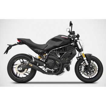 2＞1 ステンレススチール レーシング スリップオン DUCATI MONSTER 797 (2017-2019) ZARD (ザード)