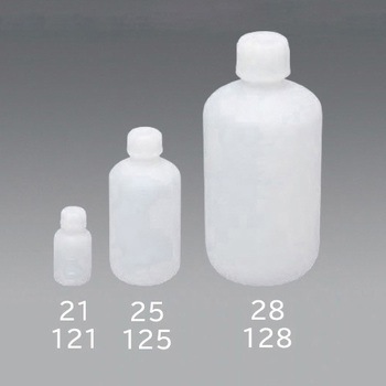 Φ40x 78mm/  50ml 細口ポリ容器(10個) エスコ