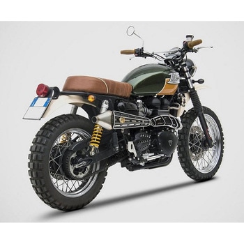 2＞1 ステンレススチール レーシング フルキット TRIUMPH スクランブラー GOLD EDITION ZARD (ザード)