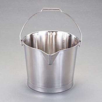 20L バケツ(口付/ステンレス製) エスコ