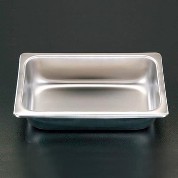 265x162x100mm パーツトレー(ステンレス製) エスコ