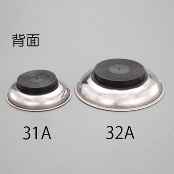 Φ107mm マグネットトレー(ステンレス製) エスコ