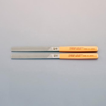 215mm やすり(2本組/平/荒・細目/中・粗目) - エスコ