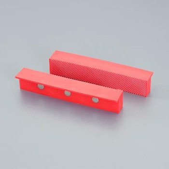 113x25mm バイス口金(ラバー製/マグネット付/2個) エスコ