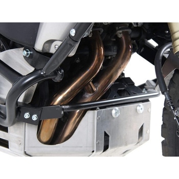 Adapter for combination between original Yamaha engine guard with H&B protection plate HEPCO&BECKER (ヘプコ&ベッカー)