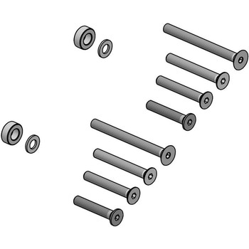 Adapters ハンドルバーエンド for Aprilia RS 660 Natural CNC Racing (シーエヌシーレーシング)
