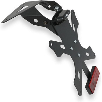 Adjustable license plate Aprilia ブラック CNC Racing (シーエヌシーレーシング)