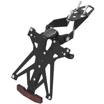 アジャスタブルナンバープレートブラケット レトロリフレクター付 - HONDA CBR1000 (12-14) LIGHTECH (ライテック)