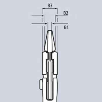 40mm/180mm プライヤーレンチ(グリップ付) エスコ