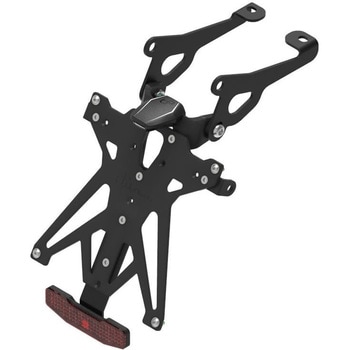 アジャスタブルナンバープレートブラケット レトロリフレクター付 - YAMAHA FAZER 600+FZ6 (04-12) LIGHTECH (ライテック)