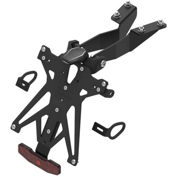 アジャスタブルナンバープレートブラケット レトロリフレクター付 - YAMAHA MT-09 LIGHTECH (ライテック)