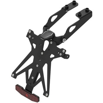 アジャスタブルナンバープレートブラケット レトロリフレクター付 - YAMAHA XJ6[9>12] LIGHTECH (ライテック)