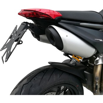 Adjustable license plate Ducati Hypermotard 950 ブラック CNC Racing (シーエヌシーレーシング)