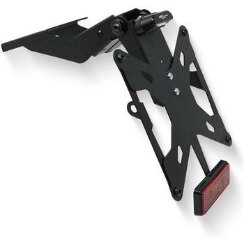 Adjustable license plate Ducati Hypermotard 950 ブラック CNC Racing (シーエヌシーレーシング)