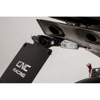 Adjustable license plate MV Agusta F4 ブラック CNC Racing (シーエヌシーレーシング)