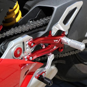 Adjustable リアセット Ducati Panigale V4 series for V4 V4 S and V4 Speciale - Pramac Racing limited Edition Silver/Red CNC Racing (シーエヌシーレーシング)
