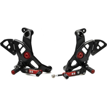ADJUSTABLE リアセット DUCATI ブラック CNC Racing (シーエヌシーレーシング)