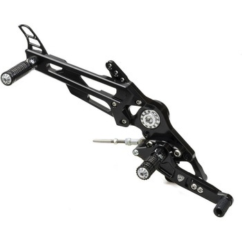 ADJUSTABLE リアセット DUCATI ブラック CNC Racing (シーエヌシーレーシング)
