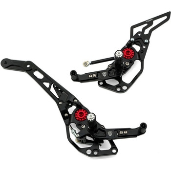Adjustable リアセット rider Ducati Hypermotard 821/939 ブラック CNC Racing (シーエヌシーレーシング)