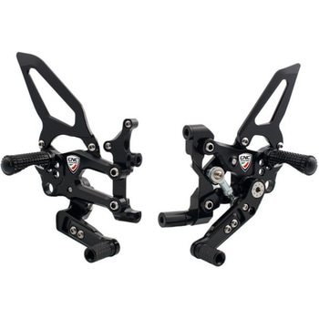 Adjustable リアセット RPS "Easy" Ducati SBK Panigale series road and リバースシフティングブラック CNC Racing (シーエヌシーレーシング)