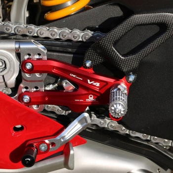 Adjustable リアセット RPS Ducati Panigale V4 R - Pramac Racing Limited Edition Silver/Red CNC Racing (シーエヌシーレーシング)
