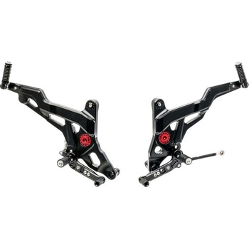 Adjustable リアセット SPORT Ducati Monster 821 1200 1200S ブラック CNC Racing (シーエヌシーレーシング)