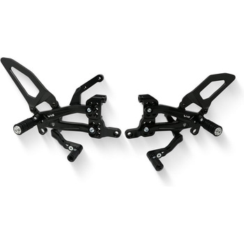 Adjustable rearsets Ducati Streetfighter V4 カーボン CNC Racing (シーエヌシーレーシング)