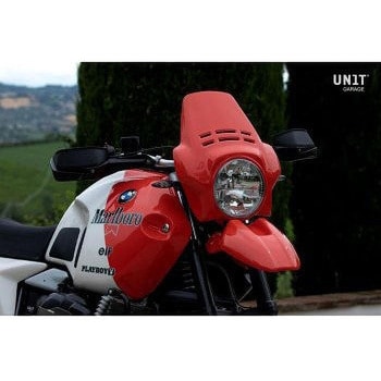 Alpina White/Red Tank cover | 1201WR UnitGarage (ユニットガレージ)