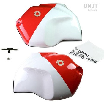 Alpinewhite/Red Tank cover R120GS R (2004-2012) | 1201WRR UnitGarage (ユニットガレージ)