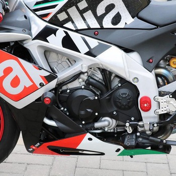 オルタネーターカバー "RPS" LEFT SIDE APRILIA ブラック CNC Racing (シーエヌシーレーシング)
