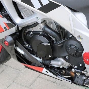 オルタネーターカバー "RPS" LEFT SIDE APRILIA ブラック CNC Racing (シーエヌシーレーシング)