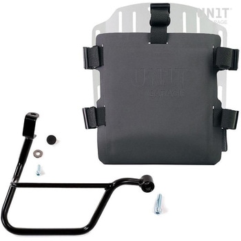 Aluminum bag holder with adjustable front in Hypalon and Quick Release System + サブフレーム | UG007-U000-1011DX UnitGarage (ユニットガレージ)