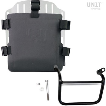Aluminum bag holder with adjustable front in Hypalon and Quick Release System + サブフレーム | UG007-U000-1019SX UnitGarage (ユニットガレージ)