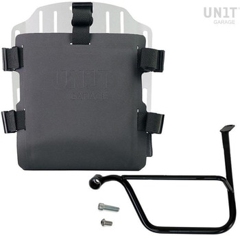 Aluminum bag holder with adjustable front in Hypalon and Quick Release System + サブフレーム | UG007-U000-1020SX UnitGarage (ユニットガレージ)