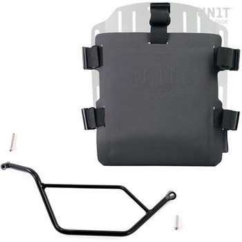 Aluminum bag holder with adjustable front in Hypalon and Quick Release System + サブフレーム | UG007-U000-1524DX UnitGarage (ユニットガレージ)