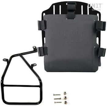 Aluminum bag holder with adjustable front in Hypalon and Quick Release System + サブフレーム | UG007-U000-1620 - UnitGarage (ユニットガレージ)