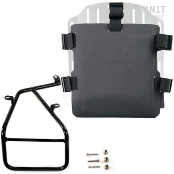 Aluminum bag holder with adjustable front in Hypalon and Quick Release System + サブフレーム | UG007-U000-1620 - UnitGarage (ユニットガレージ)