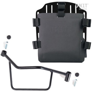 Aluminum bag holder with adjustable front in Hypalon and Quick Release System + サブフレーム | UG007-U000-2101DX - UnitGarage (ユニットガレージ)