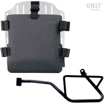 Aluminum bag holder with adjustable front in Hypalon and Quick Release System + サブフレーム | UG007-U000-2216SX UnitGarage (ユニットガレージ)