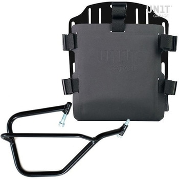 Aluminum bag holder with adjustable front in Hypalon and Quick Release System + サブフレーム | UG007-U000-2504DX UnitGarage (ユニットガレージ)