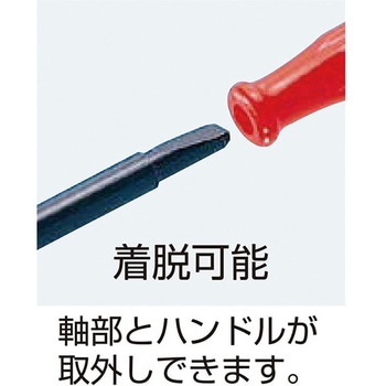0.4x0.9x149mm [-]ドライバー(調整用・セラミック) エスコ