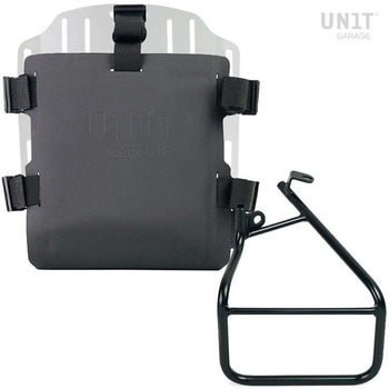Aluminum bag holder with adjustable front in Hypalon and Quick Release System + サブフレーム | UG007-U000-3320SX UnitGarage (ユニットガレージ)