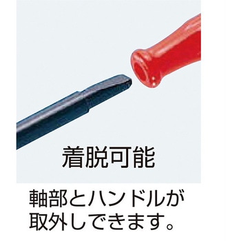 0.4x1.8x148mm [-]ドライバー(調整用・セラミック) エスコ