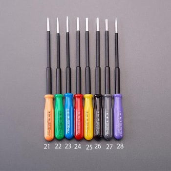 0.35x0.8mm [-]ドライバー(調整用・セラミック) エスコ