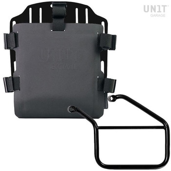 Aluminum bag holder with adjustable front in Hypalon and Quick Release System + サブフレーム | UG007-U000-3500SX UnitGarage (ユニットガレージ)
