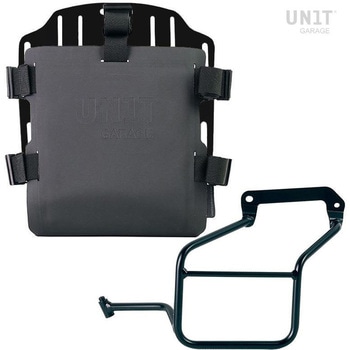 Aluminum bag holder with adjustable front in Hypalon and Quick Release System + サブフレーム | UG007-U000-3600SX - UnitGarage (ユニットガレージ)