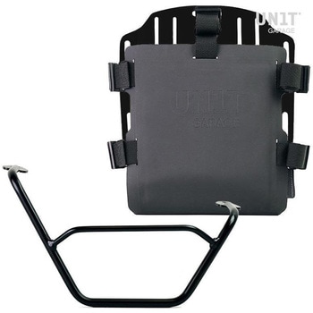 Aluminum bag holder with adjustable front in Hypalon and Quick Release System + 右 サブフレーム | UG007-U000-1901DX - UnitGarage (ユニットガレージ)