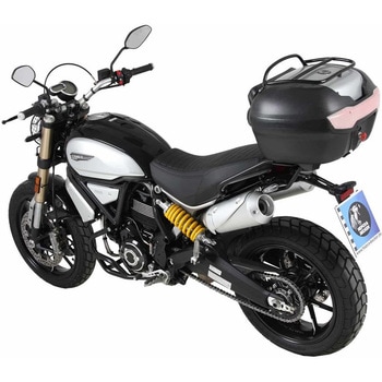 Alurack (アリュラック) トップケースキャリア - ブラック Ducati スクランブラー 1100 2018- - HEPCO&BECKER (ヘプコ&ベッカー)