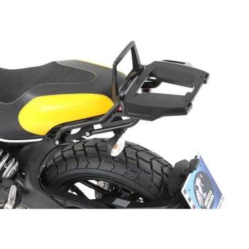 Alurack (アリュラック) トップケースキャリア - ブラック Ducati スクランブラー 800 (2015-2018) - HEPCO&BECKER (ヘプコ&ベッカー)